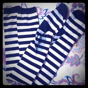Sock Dreams black and white stripe socks